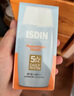 怡思丁（ISDIN）防曬霜隔離50ml SPF50面部敏感肌學(xué)生軍訓(xùn)防曬女男士通勤七夕禮物 曬單實(shí)拍圖