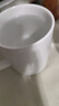 炊大皇陶瓷杯馬克杯茶杯 經(jīng)典黑白泡茶杯咖啡杯早餐杯果汁水杯白色420ml 曬單實拍圖