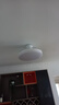 惠普普瑞護(hù)眼LED風(fēng)扇燈隱形扇葉遙控調(diào)光一體吊扇燈中山燈具包安裝 曬單實拍圖