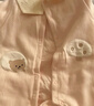巴拉巴拉童裝新生兒連體衣寶寶衣服嬰兒哈衣爬服夾棉時尚男童女童嬰童衣服 夢幻粉60344 73cm 曬單實拍圖
