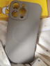 奶小鴨（NEYAA）適用蘋果16promax手機(jī)殼iphone16promax保護(hù)套全包超薄Magsafe磁吸液態(tài)硅膠防摔簡約男女款 鈦原色 曬單實(shí)拍圖