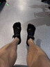 Vibram五指鞋 晨跑夜跑赤足鞋輕便透氣跑步鞋健身休閑運(yùn)動(dòng)鞋KSO 黑色（男款） 42 曬單實(shí)拍圖