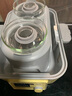 北鼎（Buydeem）電蒸鍋 大容量家用蒸鍋 燉蒸煮一體多用途鍋 智能可視電燉鍋 雙層定時(shí)保溫多功能鍋不銹鋼蒸汽鍋 G56A小鵝黃|含二層蒸架+玻璃燉蠱+白盤10L 曬單實(shí)拍圖