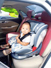 法雷曼兒童安全座椅0-12歲汽車(chē)用360度旋轉(zhuǎn)i-Size認(rèn)證嬰兒寶寶通風(fēng)散熱 銀河灰（(i-Size全階認(rèn)證)遮陽(yáng)棚 曬單實(shí)拍圖
