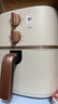 美的（Midea）空氣炸鍋易用旋鈕 家用實用大容量5.3L 不用翻面 蒸汽嫩烤 輕音烘炸 金屬內(nèi)腔無異味  MF-KZE535J5 曬單實拍圖