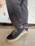 森馬男鞋高幫2025秋冬新款休閑百搭馬丁靴男士厚底工裝短靴加絨棉鞋男 黑色主圖款 44 曬單實(shí)拍圖