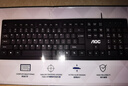 AOC KM160鍵盤鼠標套裝 有線鍵鼠套裝 全尺寸商務(wù)辦公 防潑濺 筆記本電腦鍵盤 黑色 曬單實拍圖