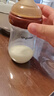 世喜新生兒防脹氣奶瓶3-7個月玻璃嬰兒仿母乳奶嘴240ml 曬單實拍圖