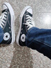 匡威（Converse）官方 莫爾登All Star帆布運(yùn)動(dòng)休閑板鞋黑色A00811C A00811C 42.5 曬單實(shí)拍圖