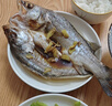 一蝦一世界 三去開(kāi)背海鱸魚(yú)/河鱸魚(yú)（去鱗去腮去內臟）新鮮冷凍 年貨年夜飯 大號凈重400-500g*4條【海鱸】 曬單實(shí)拍圖
