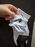 DOTSWOOSH耐克（NIKE）襪子中筒秋季薄款黑白簡(jiǎn)約男女運(yùn)動(dòng)襪純棉短襪 NK袋裝(白色) 3雙 短筒襪(均碼) 曬單實(shí)拍圖