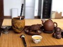 璽翰雅 花梨木茶盤(pán)套裝家用會(huì)客廳辦公室高檔泡茶臺(tái)全自動(dòng)四合一特大號(hào)實(shí)木茶海整套功夫茶具托盤(pán) 黃花梨吉祥茶盤(pán)：112*66*13CM 曬單實(shí)拍圖