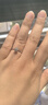 喜鉆雪心印記鉆戒鉑金鉆石戒指女克拉效果求婚結(jié)婚鉆戒送女友生日禮物 【現(xiàn)貨推薦】鉑金13分 曬單實拍圖
