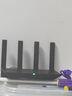 華為路由AX6 new 黑色  Wi-Fi6+ 7200Mbps 千兆路由器 家用高速全屋覆蓋大戶型 wifi穿墻王 曬單實(shí)拍圖