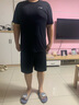 李寧運動套裝男士夏季冰絲短袖短褲速干衣跑步t恤羽毛球服健身籃球服 曬單實拍圖