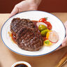 大希地原切谷飼安格斯純牛肉餅漢堡餅 牛肉 1100g（11片）燒烤食材 曬單實(shí)拍圖
