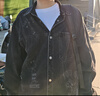 森馬（Semir）森柔牛仔|長袖襯衫男復(fù)古水洗牛仔外套秋季寬松上衣103524105101 曬單實(shí)拍圖