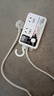 【京東物流】電動(dòng)車插座電瓶車充電保護(hù)器 自動(dòng)斷電防過(guò)充定時(shí)器智能延長(zhǎng)線排插 102保護(hù)器【2插位】0.8米 曬單實(shí)拍圖