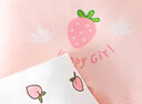 北極絨4條裝兒童內(nèi)褲女童發(fā)育期純棉女孩學(xué)生夏季薄平角短褲寶寶中大童 曬單實(shí)拍圖