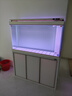 森森（SUNSUN）大型魚(yú)缸底過(guò)濾水族箱客廳家用落地玻璃生態(tài)金魚(yú)缸 超白款升級(jí)底濾 1.2米長(zhǎng)35cm寬（黑白可選） 曬單實(shí)拍圖