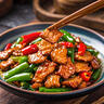 龍大肉食 山東發(fā)貨 帶皮后腿肉片凈重4斤 免處理燒烤食材 豬肉片 源頭直發(fā) 曬單實(shí)拍圖