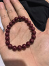 金石靈朱砂手串護(hù)身符男女款紫金砂轉(zhuǎn)運(yùn)珠佛珠手鏈本命年七夕情人節(jié)禮物 曬單實(shí)拍圖