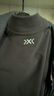 XBIONIC曠野Polartec抓絨衣半開(kāi)領(lǐng)長(cháng)袖T恤男秋冬保暖日常運動(dòng)戶(hù)外徒步 暗夜黑 L 曬單實(shí)拍圖