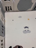 Palu卡巴魯可折疊免安裝寶寶游戲圍欄嬰兒童防護(hù)室內(nèi)家用爬行墊一體客廳地上 150*180+籃球架（適用市面上大部分地墊） 曬單實(shí)拍圖