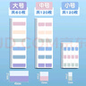 離草 中號(hào)標(biāo)簽貼索引貼 書(shū)簽貼可書(shū)寫(xiě)索引貼粘性強(qiáng)N次分類分頁(yè)便簽紙學(xué)生標(biāo)記 莫蘭迪共120枚 曬單實(shí)拍圖
