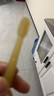 十月結晶嬰兒口腔清潔器新生兒乳牙刷寶寶舌苔刷舌頭清潔棒柔軟硅膠2支裝 曬單實(shí)拍圖