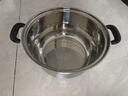九陽（Joyoung）蒸鍋不銹鋼蒸鍋家用燉湯蒸饅頭包子魚三層大容量湯鍋28cm 曬單實拍圖