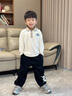 LEE KIDS男童褲子春秋兒童秋裝時(shí)尚潮流寬松長(cháng)褲童裝男女童秋款透氣休閑褲 曬單實(shí)拍圖