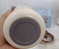 希樂(lè)（cille）大容量保溫杯子女學(xué)生316不銹鋼水杯高顏值吸管杯戶(hù)外便攜運(yùn)動(dòng)杯 白色【小帕貼+立體貼】 800ml 曬單實(shí)拍圖