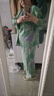 古今（GUJIN）綿柔棉綢睡衣女春夏新品國風(fēng)睡褲家居服大碼可外穿民族風(fēng)套裝均碼 曬單實(shí)拍圖