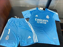 2526皇馬球衣皇家馬德里守門(mén)員足球服套裝兒童隊服藍色訓練服 皇馬守門(mén)員藍色 印號 28碼【155-160cm】 曬單實(shí)拍圖