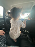 蓋璞【大小童同款】男女童2025秋季新款logo抓絨衛衣兒童裝829305 黑灰色 100 /52(2-3歲) 曬單實(shí)拍圖