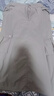 森馬（Semir）半身裙女夏肌理防曬涼感開(kāi)叉工裝裙時(shí)尚休閑潮酷高街戶(hù)外長(cháng)裙 淺灰20012 XL 曬單實(shí)拍圖
