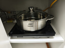 美的（Midea）電磁爐電陶爐 2200W大功率家用猛火爆炒耐用面板八檔火力纖薄電磁灶火鍋爐國家補貼 C22-RT22E01 曬單實拍圖
