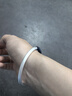 順慶銀樓古法銀手鐲啞光9999足銀男女傳承鐲子飾品閉口素圈手鐲送女友 古法手鐲40克-58mm配證書 曬單實(shí)拍圖