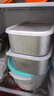 三四鋼316L不銹鋼保鮮盒飯盒餐盒食品級(jí)肉類(lèi)冰箱冷凍分裝3個(gè)裝W373512 曬單實(shí)拍圖