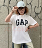 GAP男女裝2025純棉印花logo圓領修身短袖T恤美版856659 白色 XS 美碼 S亞洲碼175/88A 曬單實拍圖