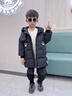 G.DUCKKIDS小黃鴨童裝兒童羽絨服男童中長款加厚男孩外套冬季寶寶小惡魔衣服 黃色 90 建議1~2歲【 80-90cm】 曬單實拍圖