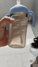 小土豆（potato）嬰兒直飲奶瓶PP兒童吸管水杯無(wú)重力球吸嘴1歲以上 300ml煙雨藍 曬單實(shí)拍圖
