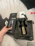 奧克斯（AUX）智能感應剃須刀電動旋轉式刮胡刀禮盒男士全身水洗胡須刀大功率 父親禮物送爸爸 送男友 送愛人 尊雅黑【剃須刀+專屬禮袋+賀卡】禮盒裝 曬單實拍圖