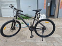 喜德盛（xds）山地車(chē)黑客380避震前叉21速變速鋁合金車(chē)架 黑/灰色17 曬單實(shí)拍圖