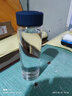 富光單層玻璃杯水杯500ml 防漏男女士便攜辦公室泡茶杯子 墨藍(lán)色 500ml 曬單實(shí)拍圖