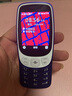 HMD3210巴薩版 4G全網(wǎng)通 傳承諾基亞經(jīng)典 2.4英寸雙卡雙待 直板按鍵學生功能機備用AI手機 藍色 曬單實拍圖