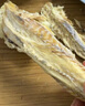 omo 延邊明太魚干 柴魚棒魚干 手工晾曬 手撕鱈魚干 含調(diào)料下酒菜 棒魚約42厘米10條/袋 曬單實(shí)拍圖