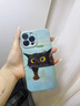 捷思碼冒個(gè)泡油畫(huà)潛水小黑貓iPhone16pro防摔手機殼新款手機殼蘋(píng)果14潛水貓iPhone15pro防摔殼 潛水小黑貓 iPhone 16 曬單實(shí)拍圖