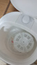 VCJ【德國品牌】洗衣機迷你小型家用母嬰兒童寶寶洗內衣內褲洗襪子神器宿舍出租房波輪半自動(dòng)洗瀝一體 曬單實(shí)拍圖